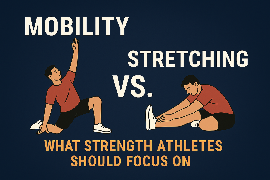 mobility vs stretching: what strengh athletes should know.